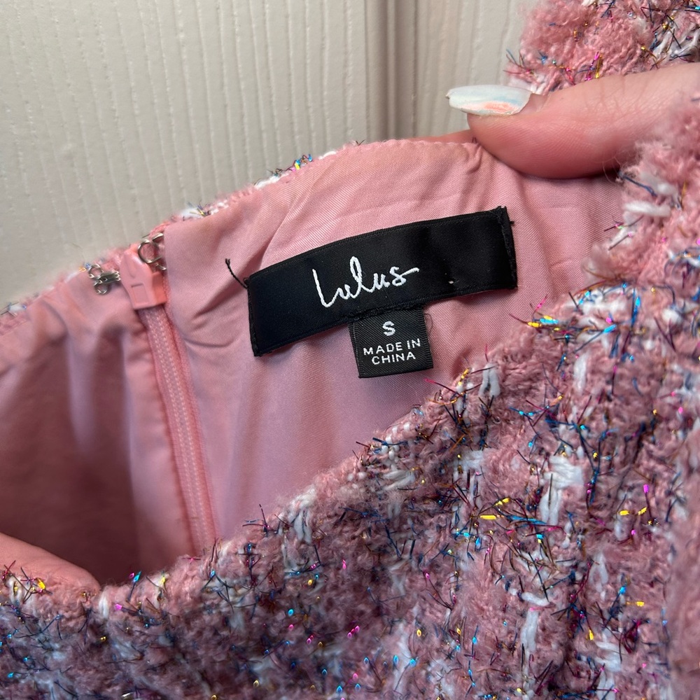 Lulu's Pink Mini Dress - Picture 7 of 7